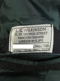 25/0563 immaculate 2013 savile row bespoke grey worsted d/b suit 42-43 long