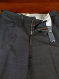 25/0563 immaculate 2013 savile row bespoke grey worsted d/b suit 42-43 long