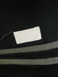 25/0569 vincci london italian wool grey birds-eye weave suit 44 long