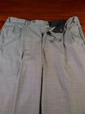 25/0569 vincci london italian wool grey birds-eye weave suit 44 long