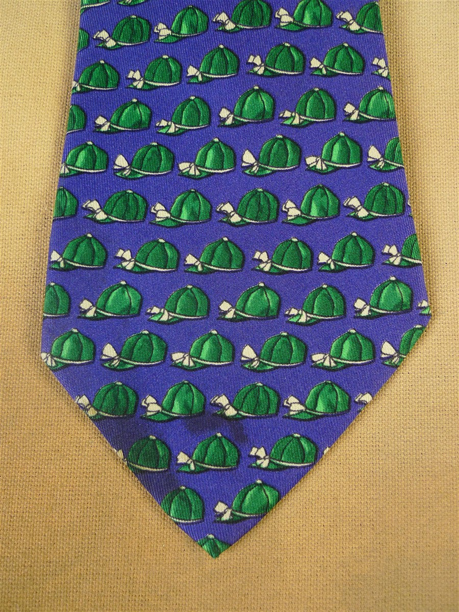 25/0795 hermes limited edition for martell grand national silk tie