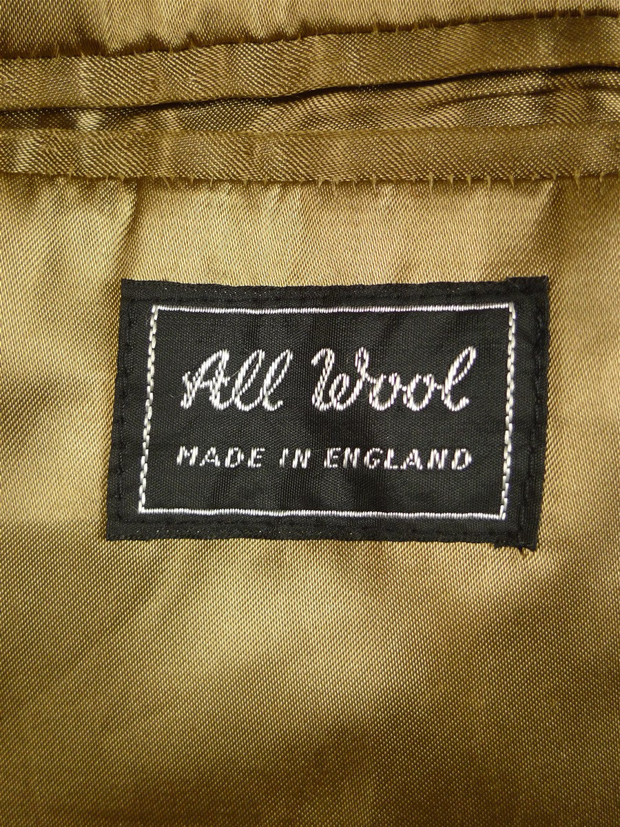 25/0627 exceptional john g hardy green / amber wp check tweed field coat overcoat 42 regular