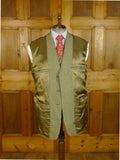 25/0651 exceptional 1997 redmayne cumbria bespoke heavyweight green wp check tweed suit 43 regular