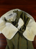 25/0651 exceptional 1997 redmayne cumbria bespoke heavyweight green wp check tweed suit 43 regular
