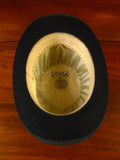 25/0633 vintage lock & co. hard coke black fur felt bowler hat 55cms
