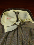 25/0634 new old stock bladen gun check country trouser w/ boot cut leg 33