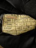 25/0705 beautiful genuine 1950s 1960s vintage showerproof brushed venetian wool raincoat overcoat 40-42