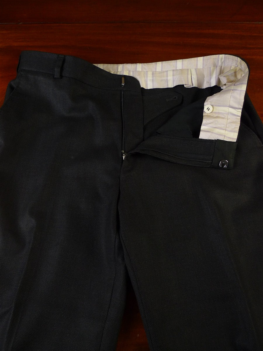 25/0699 huntsman savile row charcoal grey weave 2 piece suit 39 short