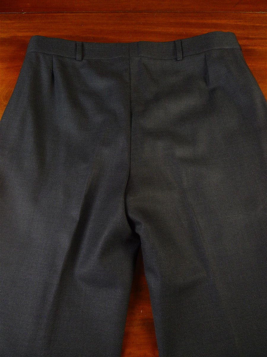 25/0699 huntsman savile row charcoal grey weave 2 piece suit 39 short