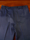 25/0698 huntsman savile row blue nailhead weave 2 piece suit w/ spare trouser 40 short