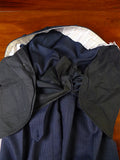 25/0698 huntsman savile row blue nailhead weave 2 piece suit w/ spare trouser 40 short