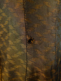 25/0721 wonderful 1960s vintage british green check worsted twist tweed 'mod' coat overcoat 36-38
