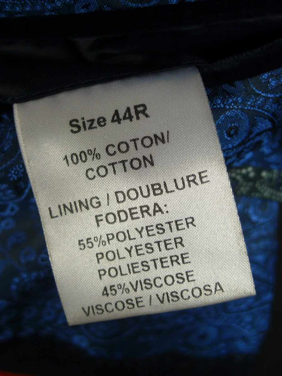 25/0712 immaculate simon carter midnight blue velvet / grosgrain peak lapel velvet dinner / smoking jacket (rrp £550) 41-42 regular
