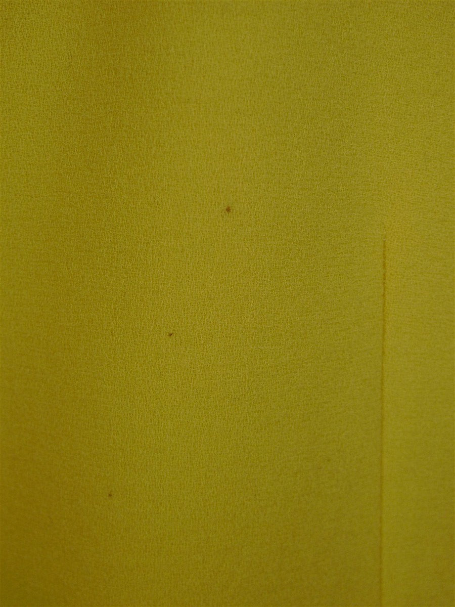 25/0728 hk bespoke tailored canary yellow fine wool waistcoat for royal ascot 53 regular