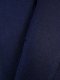 25/0716 anderson & sheppard 2006 savile row bespoke navy blue d/b worsted & mohair blazer 47 extra long