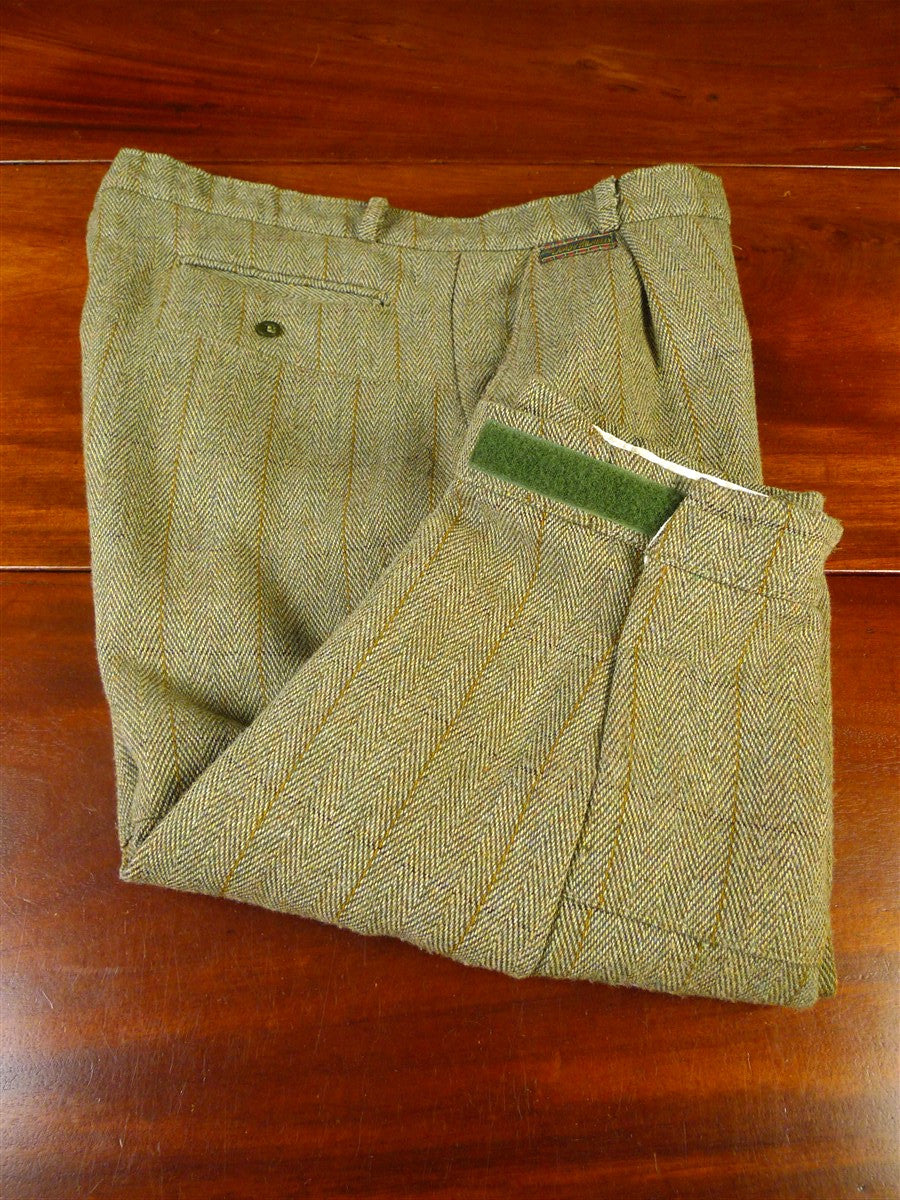 25/0762 vintage british tweed shooting breeks for goodwood revival 36-40