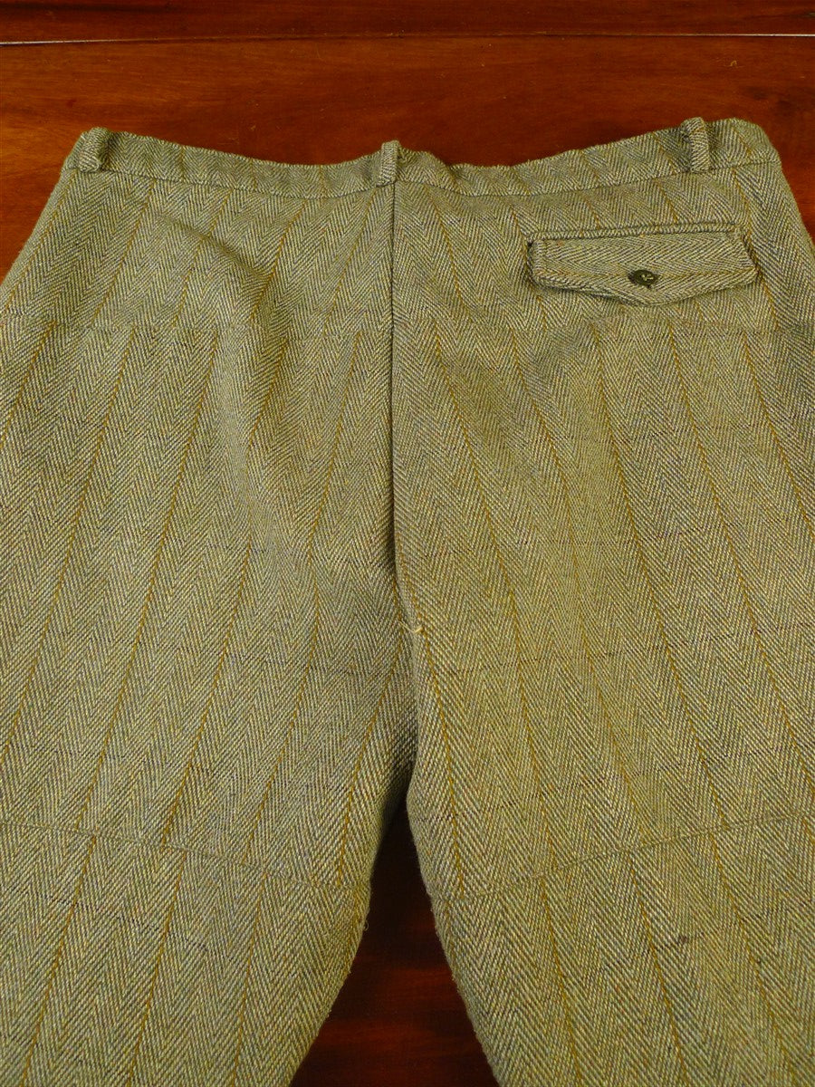 25/0762 vintage british tweed shooting breeks for goodwood revival 36-40