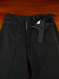 25/0778 vintage fulham road bespoke black barathea wool / grosgrain silk dinner suit 41 regular