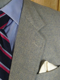 25/0809 richard anderson 2011 savile row bespoke grey cashmere sports jacket blazer 43-44 long