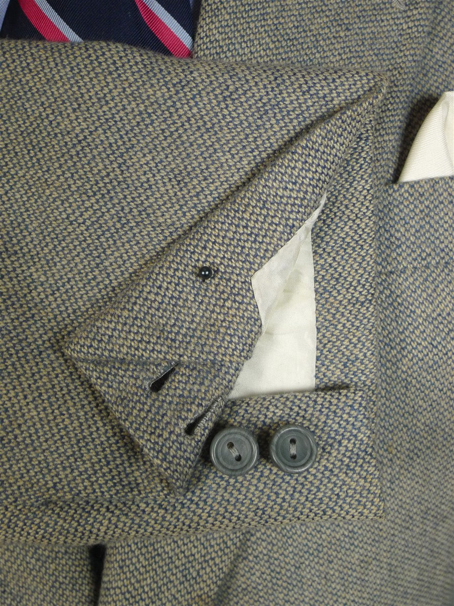 25/0809 richard anderson 2011 savile row bespoke grey cashmere sports jacket blazer 43-44 long