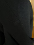 25/0805 vintage savile row bespoke black barathea peal lapel DJ dinner jacket 42 long