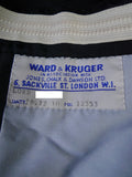 25/0802 immaculate 2010 ward & kruger savile row bespoke black wool evening trouser 39