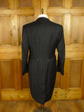 25/0826 castles 2007 city of london bespoke black fine wool evening tailcoat 39 regular to long