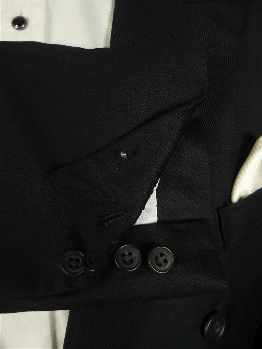 25/0826 castles 2007 city of london bespoke black fine wool evening tailcoat 39 regular to long
