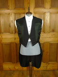 25/0826 castles 2007 city of london bespoke black fine wool evening tailcoat 39 regular to long