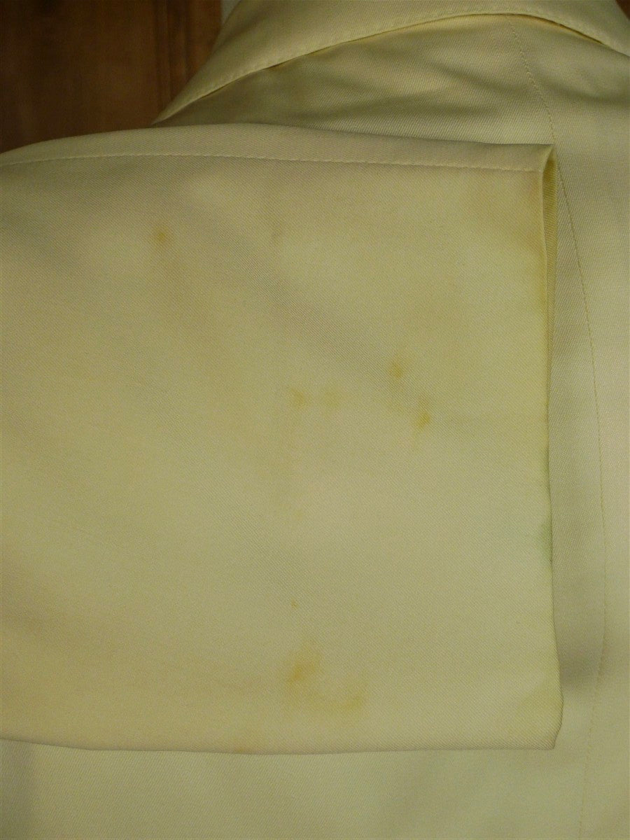 25/0811 vintage city of london bespoke ivory white d/b dinner jacket 41-42 long
