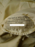 25/0811 vintage city of london bespoke ivory white d/b dinner jacket 41-42 long
