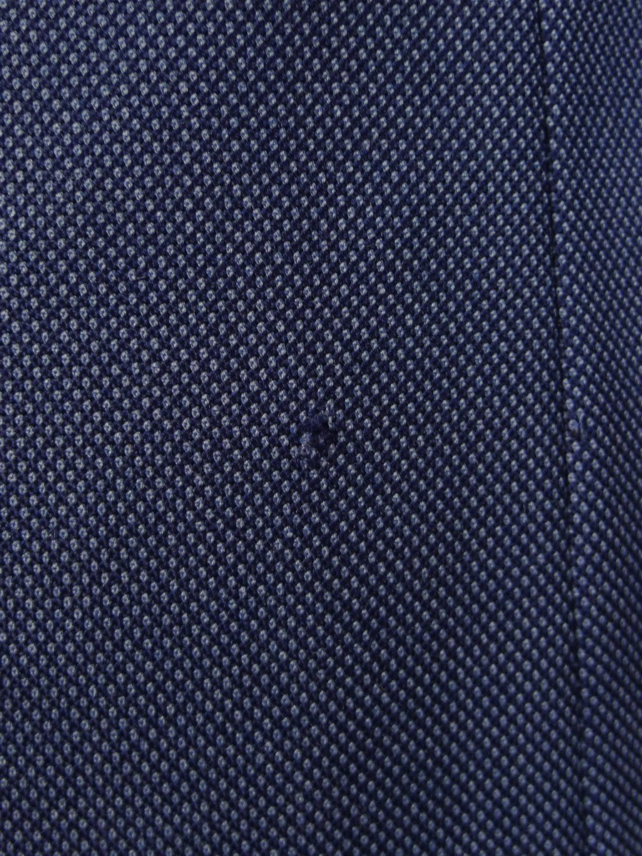 25/0816 redwood & feller 2012 savile row bespoke blue birds-eye weave worsted suit 42 long