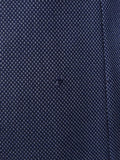 25/0816 redwood & feller 2012 savile row bespoke blue birds-eye weave worsted suit 42 long
