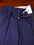 25/0814 ward & kruger 2006 savile row bespoke navy blue mohair suit 42 long