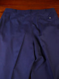 25/0814 ward & kruger 2006 savile row bespoke navy blue mohair suit 42 long