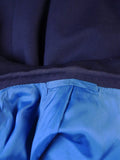 25/0814 ward & kruger 2006 savile row bespoke navy blue mohair suit 42 long