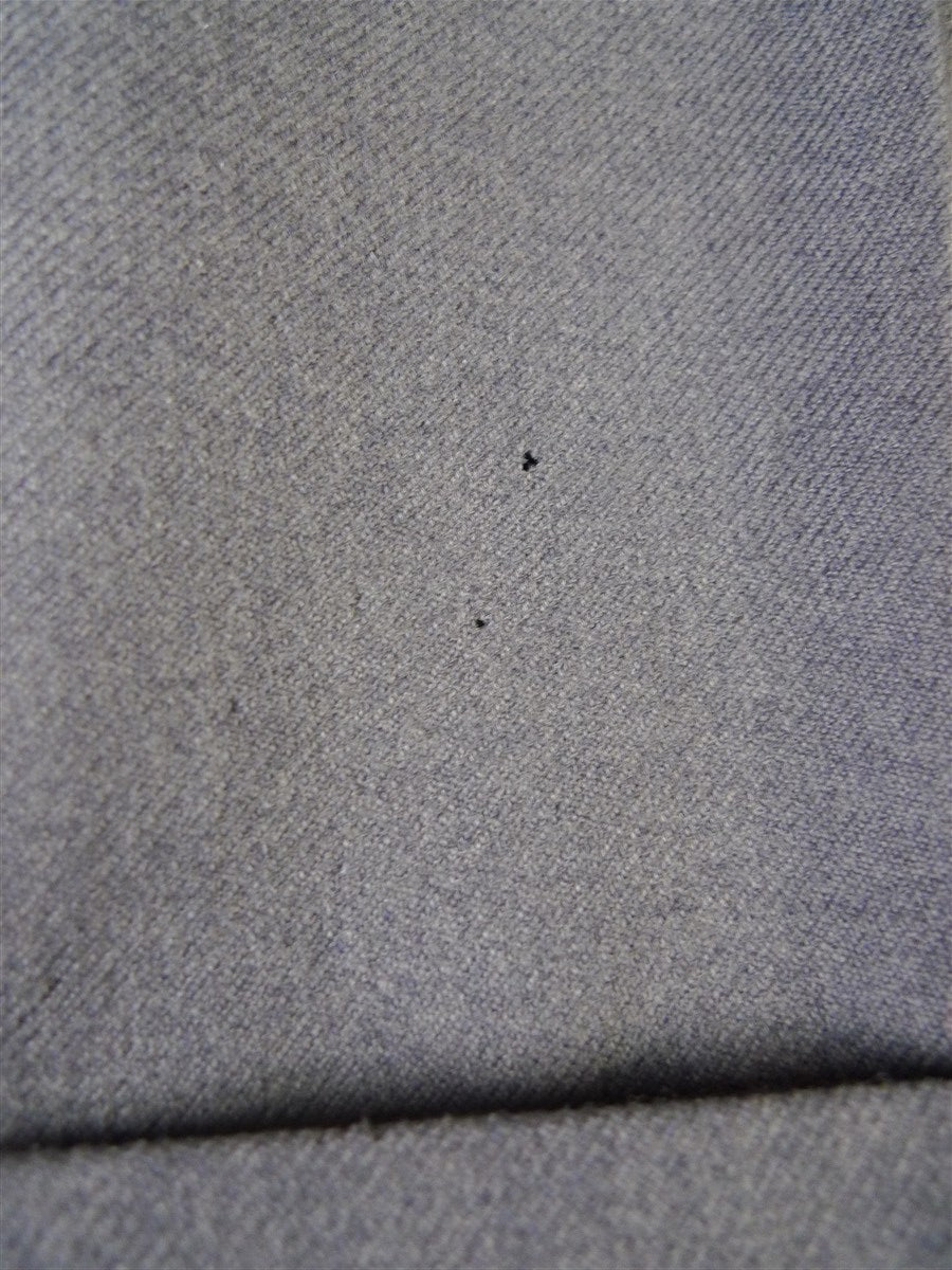 25/0873 vintage hall brothers oxford bespoke grey worsted flannel d/b suit 39 regular