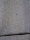 25/0873 vintage hall brothers oxford bespoke grey worsted flannel d/b suit 39 regular