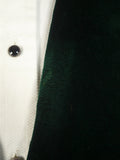 25/0865 buckleigh london green velvet d/b smoking / dinner jacket 42 regular to long