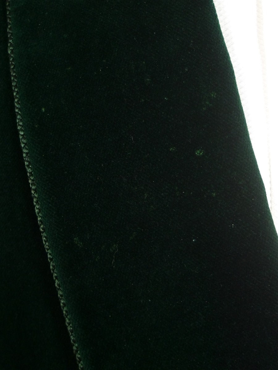 25/0865 buckleigh london green velvet d/b smoking / dinner jacket 42 regular to long