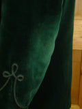 25/0865 buckleigh london green velvet d/b smoking / dinner jacket 42 regular to long