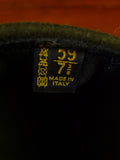 25/0838 immaculate green italian wool flat cap 59 cms