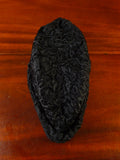 25/0839 wonderful vintage black astrakhan fur hat cap 59 cms