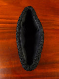 25/0839 wonderful vintage black astrakhan fur hat cap 59 cms