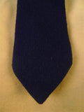 25/0852 immaculate kevin & howlin dublin navy blue wool woven knit tie