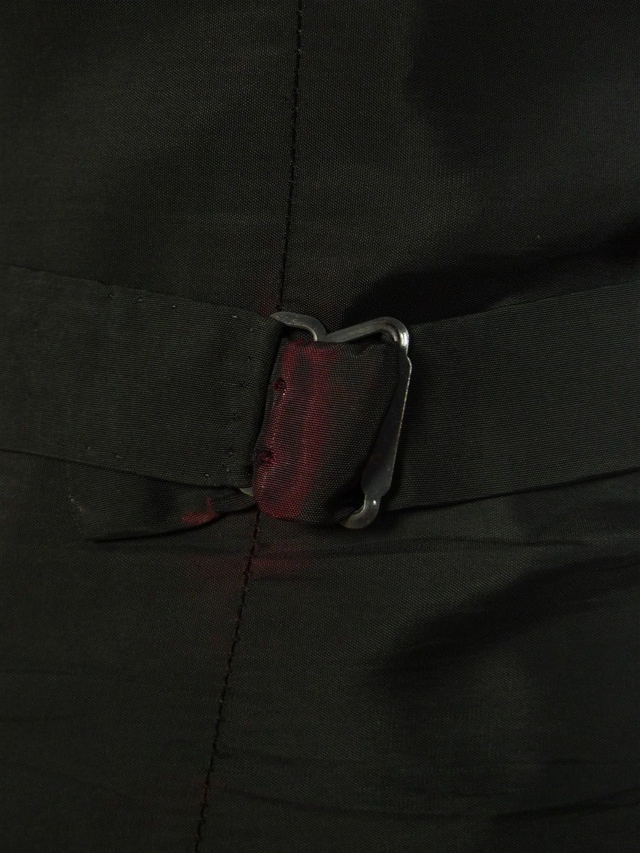 25/0868 superb denman & goddard 1996 savile row bespoke green / blue wp check 3-piece tweed suit w/ghillie collar 40 long