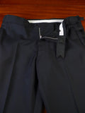 25/0872 immaculate stuart lamprell 2022 savile row bespoke black barathea worsted wool dinner suit DJ w/ contrast lining 41 short