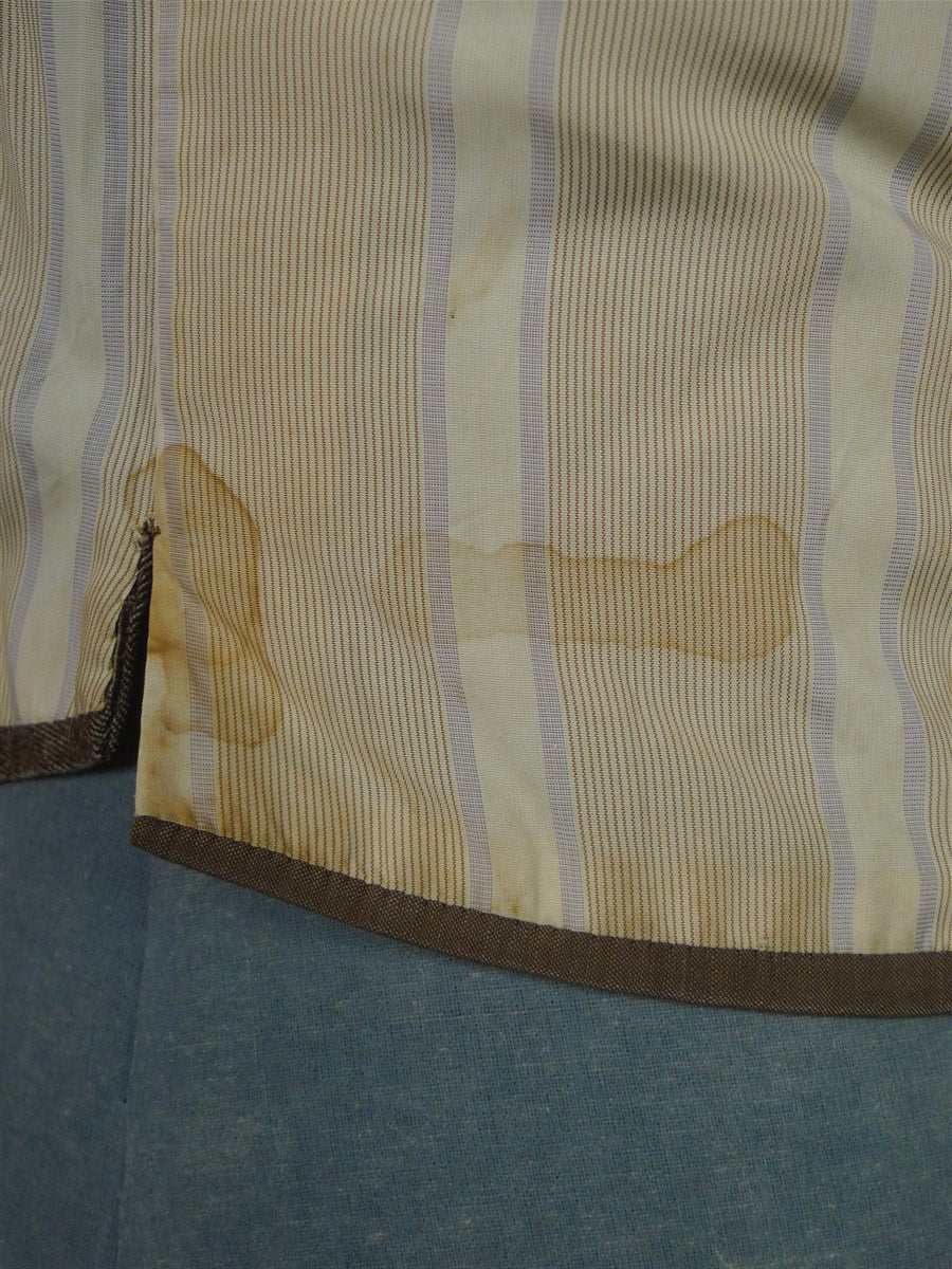 25/1055 fabulous 1958 huntsman & sons savile row bespoke brown wp check 3-piece worsted twill suit 38-39 long