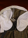 25/1042 fabulous vintage heavyweight gun check tweed breeks 40