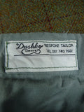 25/1062a vintage bespoke heavyweight green wp check tweed trouser 38
